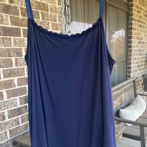 Navy size large dress extender Matilda Jane